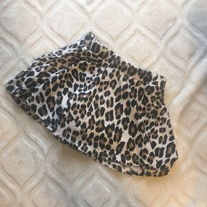 Leopard skirt